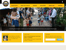 Tablet Screenshot of newhopecambodia.com